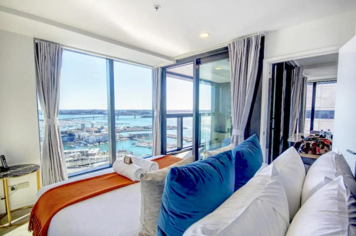 Ferienwohnung Magnificent Skytower, Sea, Habour View In Cbd Auckland Exterior foto
