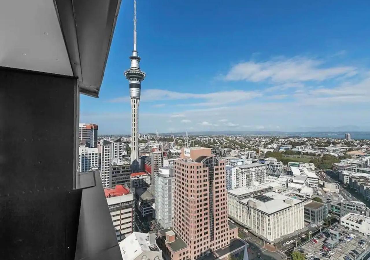 Ferienwohnung Magnificent Skytower, Sea, Habour View In Cbd Auckland Exterior foto