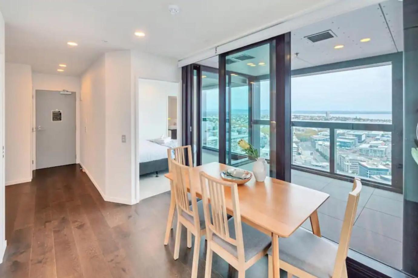 Ferienwohnung Magnificent Skytower, Sea, Habour View In Cbd Auckland Exterior foto