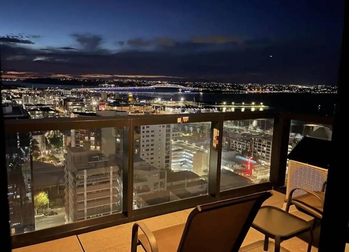 Ferienwohnung Magnificent Skytower, Sea, Habour View In Cbd Auckland Exterior foto