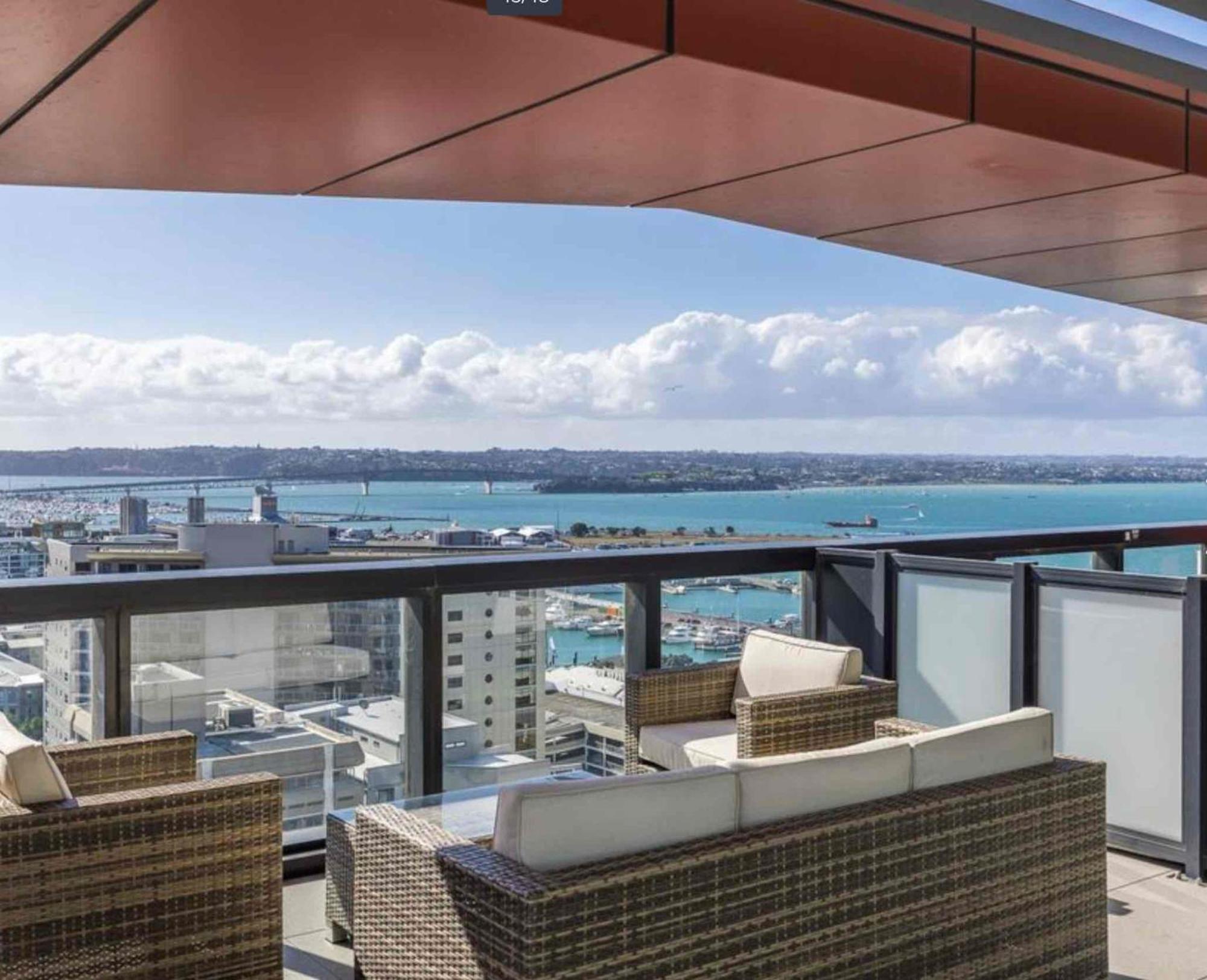 Ferienwohnung Magnificent Skytower, Sea, Habour View In Cbd Auckland Exterior foto