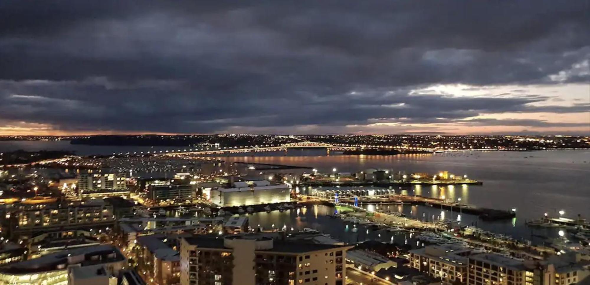 Ferienwohnung Magnificent Skytower, Sea, Habour View In Cbd Auckland Exterior foto