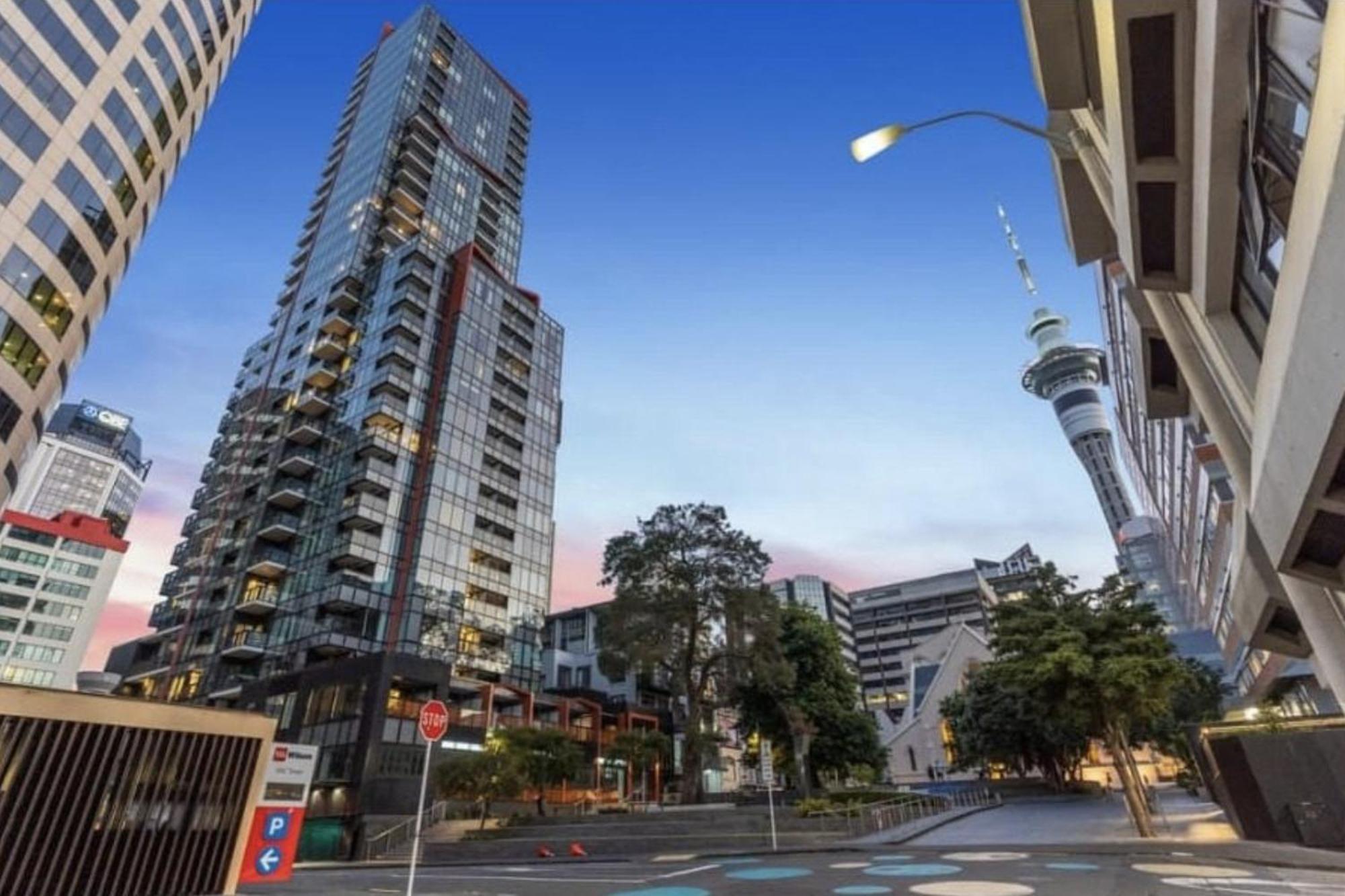 Ferienwohnung Magnificent Skytower, Sea, Habour View In Cbd Auckland Exterior foto