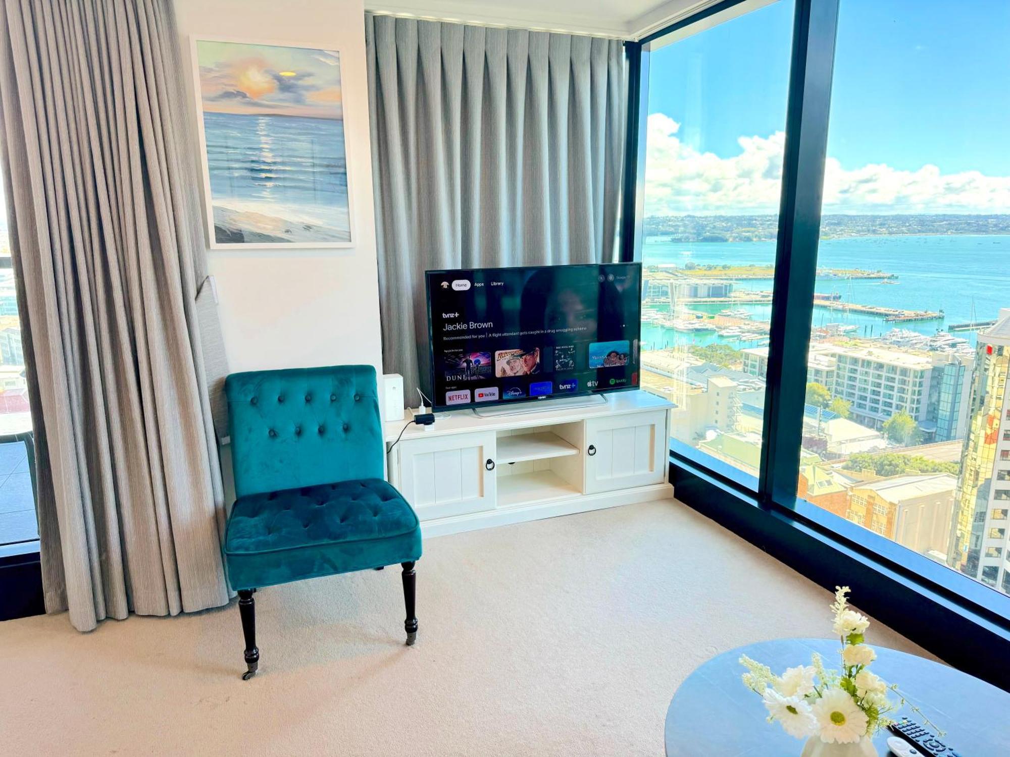 Ferienwohnung Magnificent Skytower, Sea, Habour View In Cbd Auckland Exterior foto