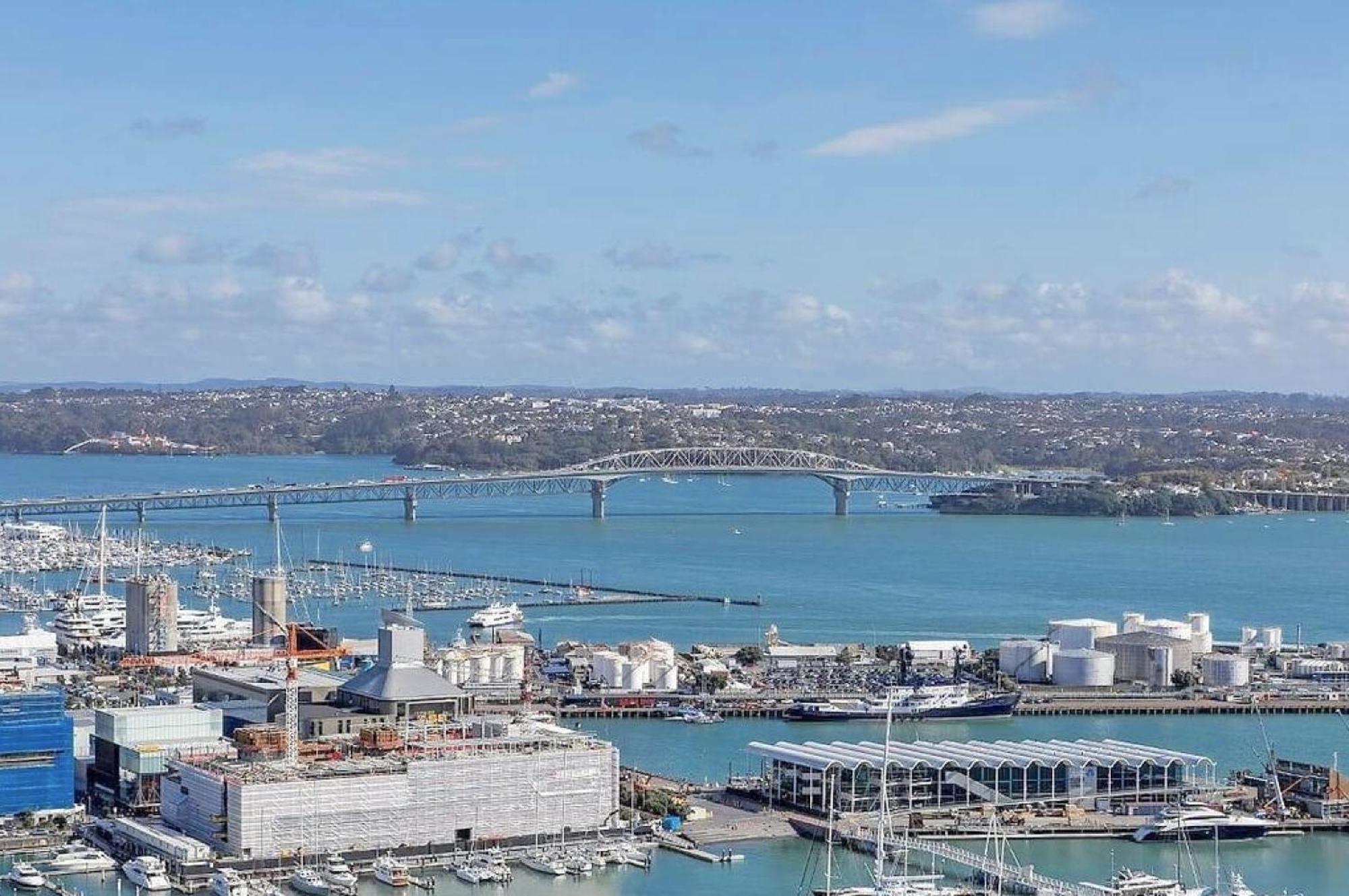 Ferienwohnung Magnificent Skytower, Sea, Habour View In Cbd Auckland Exterior foto