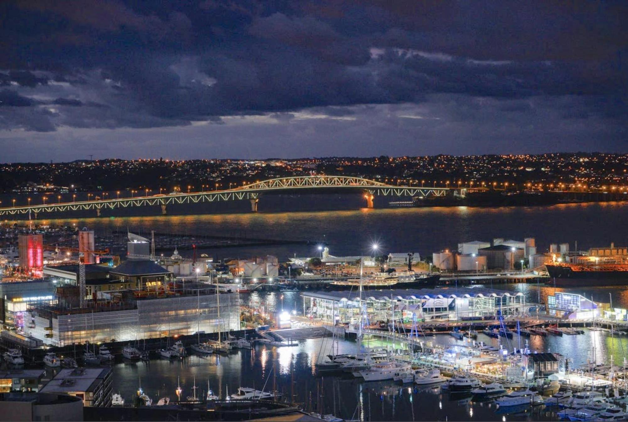 Ferienwohnung Magnificent Skytower, Sea, Habour View In Cbd Auckland Exterior foto
